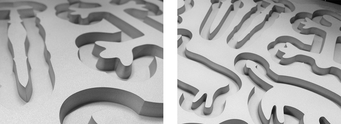 Silicone mold production