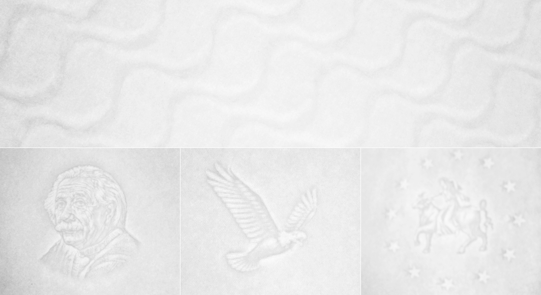 Stock certificate design example 1