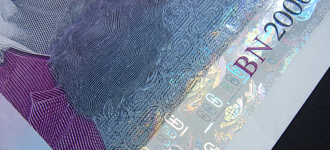 Stock certificate design example 1