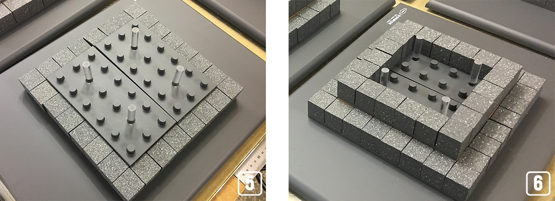 Automotive color sample