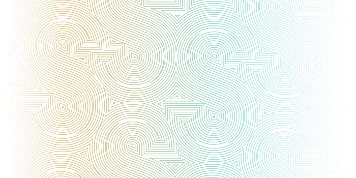 Fingerprint line security pattern