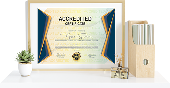 Stock certificate design example 1